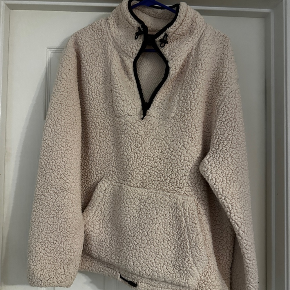 Love tree Sherpa pull over